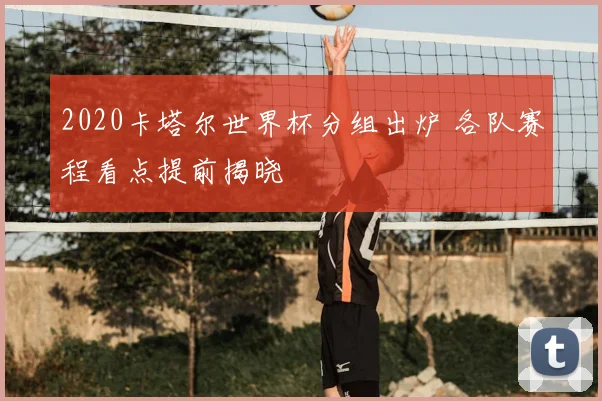 2020卡塔尔世界杯分组出炉 各队赛程看点提前揭晓