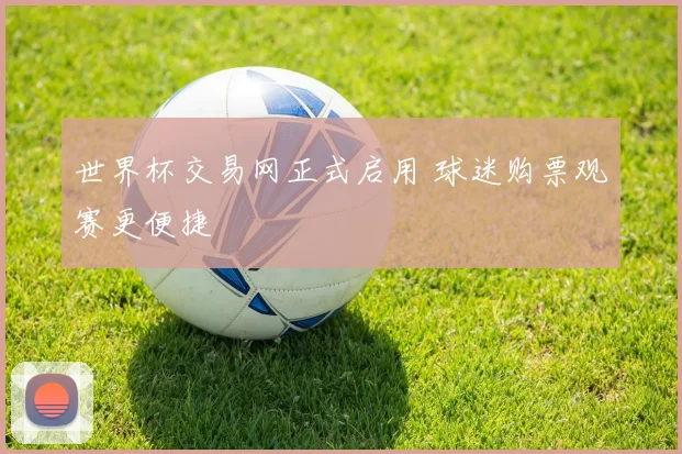 世界杯交易网正式启用 球迷购票观赛更便捷